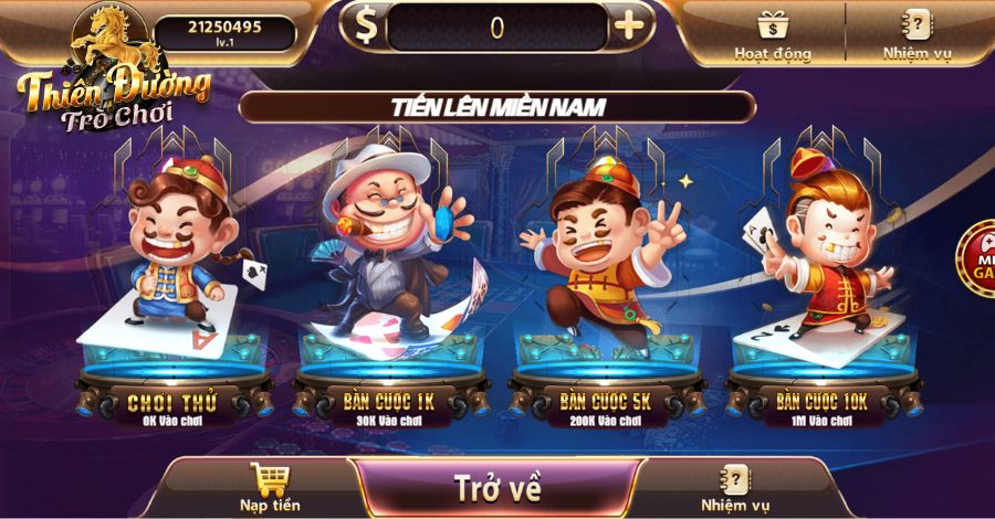 Tổng quát về game bài TDTC